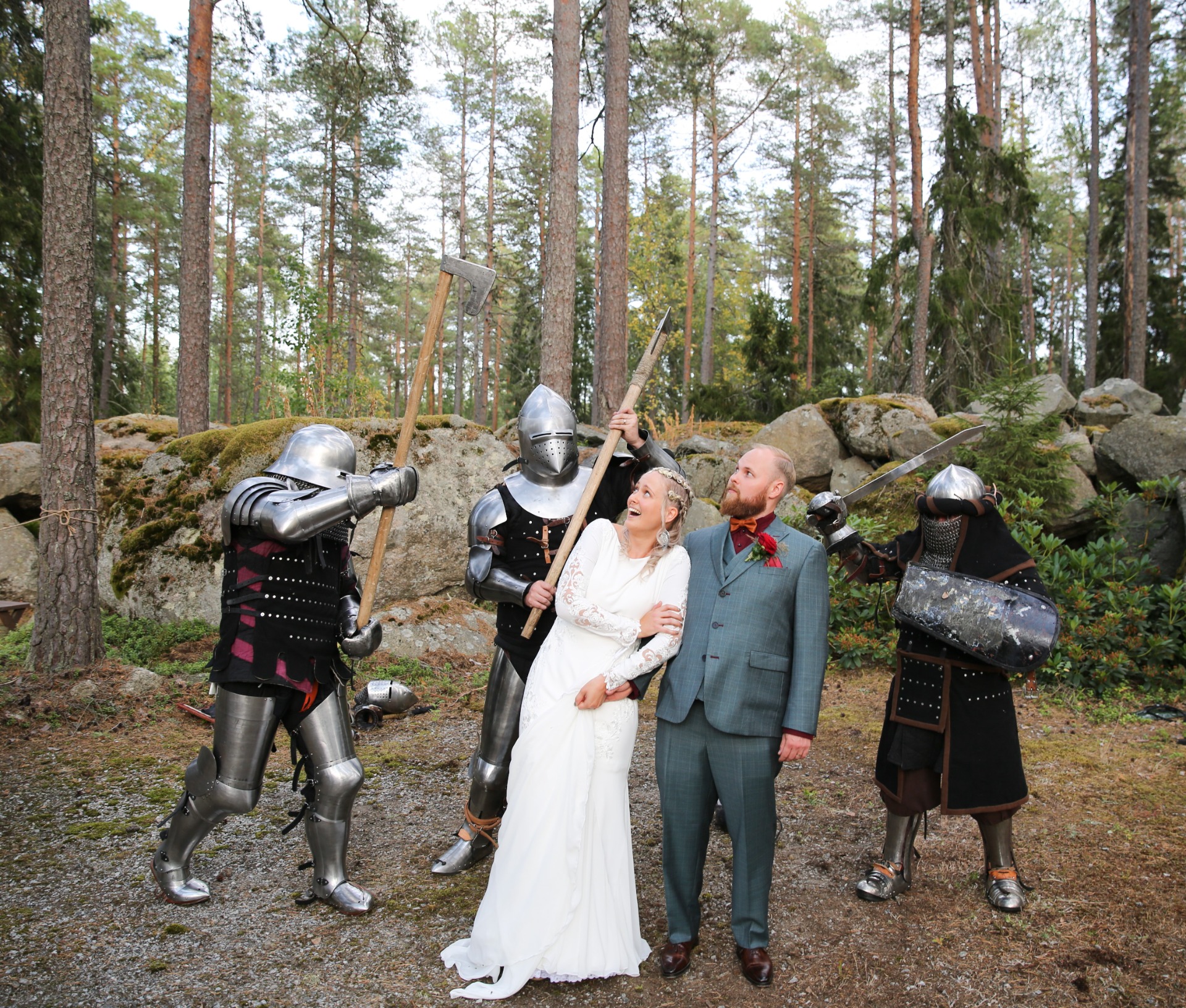 Seuramme oli mukana Game of Thrones -teemaisissa häissä kesällä 2021. Kuva © R&H Innovaattorit.