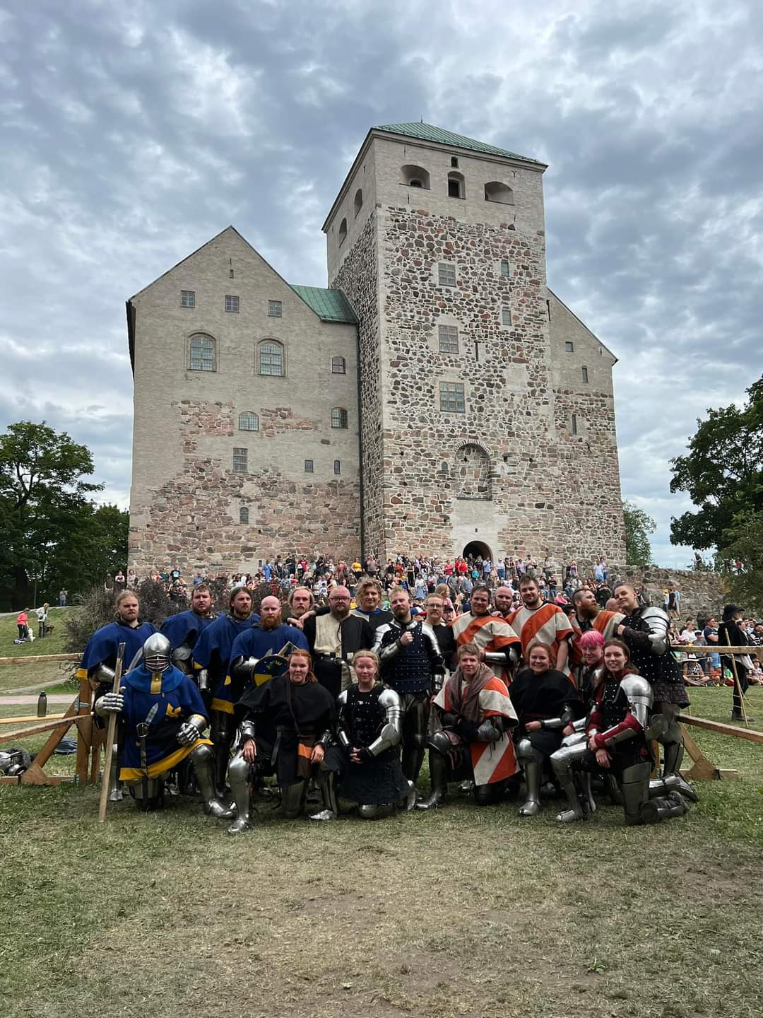 3vs3-buhurtin ottelijat turnajaisten viimeisenä päivänä. Kuva © Risto Järvinen.